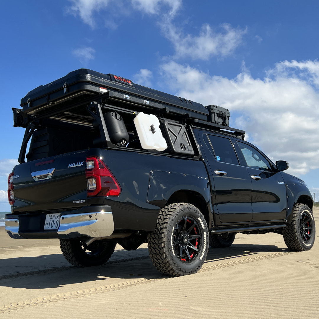 RIVAI OFFROAD サイドステップバー トヨタ ハイラックス GUN125 左右
